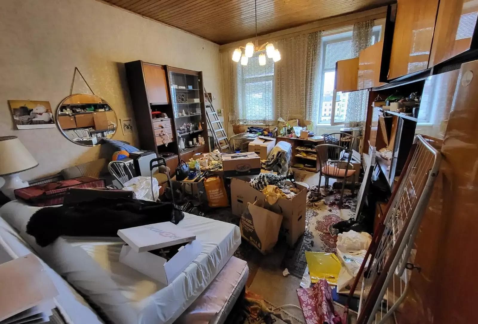 Zugemüllte Wohnung